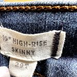 Madewell 10" High Rise Skinny Jeans Ankle Denim Cotton Medium Wash Blue 29 Tall Photo 3