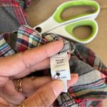 Marine layer  Plaid Flannel Button Down Photo 7
