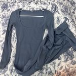 Bodycon Maxi Dress Blue Size XS Photo 0