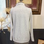 Fabletics  Zaylee Funnel Mock Neck Sweatshirt in Heathered Gray ~ Size Small 💚🍄 Photo 2