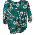 West Kei  FLORAL FAUX WRAP TOP Photo 0