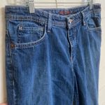 Eddie Bauer  Womens Shaped Fit Flare Bootcut Jeans Dark Wash Stretch Denim 10T Photo 10