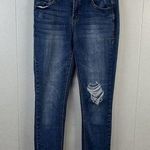 Kensie  Effortless Ankle Mid Rise Skinny Blue Jeans Size 2/26 (27x26) EUC Photo 0
