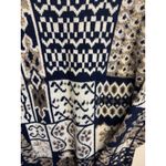 Vintage Huntington Ridge Womens Sweater Size L Cottagecore Cozy Cabin Campfire Blue Size L Photo 2