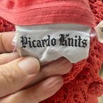 Picardo Knits Women's Vintage 70's Era Long Sleeve Pink Midi Dress Size M Size M Photo 6