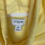 J.Crew  women's medium color block hoodie pullover pink yellow spring sweatshirt Photo 2