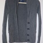 American Eagle Grey Waffle Knit Cardigan sweater Photo 0