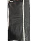 Reformation  x Veda Kennedy Black Leather Wide Leg Pants Size 6 MSRP $498 Photo 8