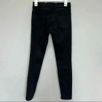 frame denim Frame Le Skinny De Jeanne Noir Coated Jeans size 27 Photo 3