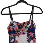 Nanette Lepore Womens Tropical Tease Sheath Dress White Floral Lined Mini USA 0 Photo 1