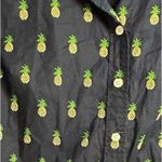 J.Crew Women's Button-Up Shirt S Pineapple Print Long Sleeve Casual Photo 4