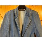 Jordache Vintage Jeanjer  Denim Jacket Blazer Size MEDIUM (5806) Photo 2