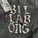 Billabong Vintage Y2K Women's Zip Up Grunge Emo Skater Hoodie Medium Distressed Photo 2