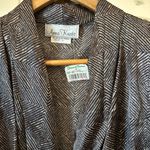 Anna Kriste One Button Light Jacket Vintage NWT Size 8‎ Gray Photo 1