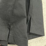 Eileen Fisher  Size L Pants Slim Knit Crop Pants Black Stretch Side Zip Capsule Photo 3