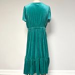 Terra & Sky Velvet Dress Photo 4