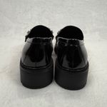 GB Gianni Bini  Loafers Platform Lug Sole Rhinestone Embellished Black Shoes 7.5M Photo 4