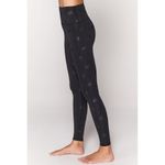 Spiritual Gangster Intent Tonal Palm High Waist Rise Legging Trees Skinny Tights Photo 2