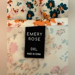 SheIn  Comfylo Plus Size Women’s Loose Short Sleeve Floral Blouse Photo 5