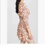 Keepsake Charming Mini Dress , Charmed Puff Sleeve’s Size S Red Photo 2