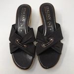 Italian Shoemakers Brown Italian shoemaker wedges size 9 Photo 0