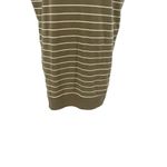 Anthropologie Daily Practice Tee Dress Striped Light Fleece Green Size Large Photo 5
