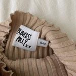 Princess Polly Tan Long Sleeve Crop Top Photo 1