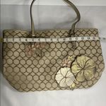 Nine West Cream and Pink Totes Elegant and Spacious Photo 9