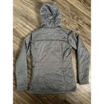 Columbia  Jacket Women’s XS Gray Quilted Long Sleeve Zipper Hooded Coat Knit Photo 6