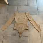 ZARA  Square Neck Long Sleeve Bodysuit. Photo 3