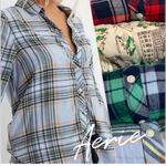 Aerie NWT  Oversized Plaid Flannel Shirt Size Small Photo 2