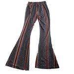 About A Girl Women’s Size XS Bohemian Flare Pull On Stretch Pant Western Cowgirl Photo 3