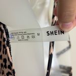 SheIn Animal Print Plunging Neckline One Piece Swimsuit Size Medium Photo 5