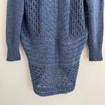 Eddie Bauer  Open Cardigan Sweater Round Bottom Shawl Collar Multi Knit Size XL Photo 5