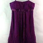 Max and Cleo  6 Purple Silk Mini Dress Photo 0