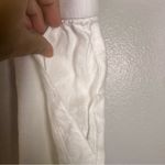 Lands' End  Classic Linen White Pants Photo 2
