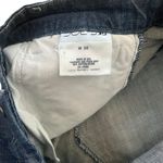 joe's jeans Dark Blue Denim skirt raw hem size 30 Photo 4