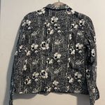 Christopher & Banks  Monochrome Patterned Jacket Photo 4