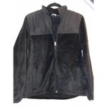 FILA Women’s Soft Fur Medium Black Zip Up Jacket Cozy Athletic Layers Photo 11