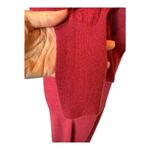 Tommy Bahama  Dress Women Medium‎ Red Cowl Neck Wool Blend Knit Sweater Dress Photo 4
