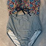 One Piece Floral  Swimsuit Photo 1