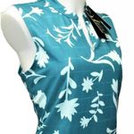 Nike  Golf Victory Floral Print Sleeveless Golf Polo NWT Small Photo 4