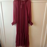 MISA Los Angeles NWT Misa LOUISA DRESS Cardinal Tile Tamarind XS Photo 7