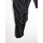 Alieva Dolly Elegant One Sleeve Bodycon Dress Size Small Black Wedding Cocktail Photo 9