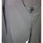 Chetta B Black Velvet Blouse Jacket Top NYC Real Mink Fur Cuff Crossover Photo 6