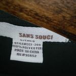 Sans Souci S Grunge Sleeveless Black White Stars Long Top Photo 4