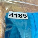 ICI Tiered Prairie Crochet Trim Maxi Skirt 4X Turquoise Western Cowgirl Rodeo Blue Photo 6