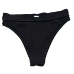 Billabong  Bikini Summer Standard Square Top High Waist Bottoms Textured Black M Photo 6