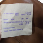 Vintage 1980s Plinio Visona Cognac Brown Leather Hudson’s Crossbody Bag NWT Photo 11