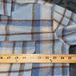 FORD official licensed product oversized large button up plaid flannel blue Photo 5